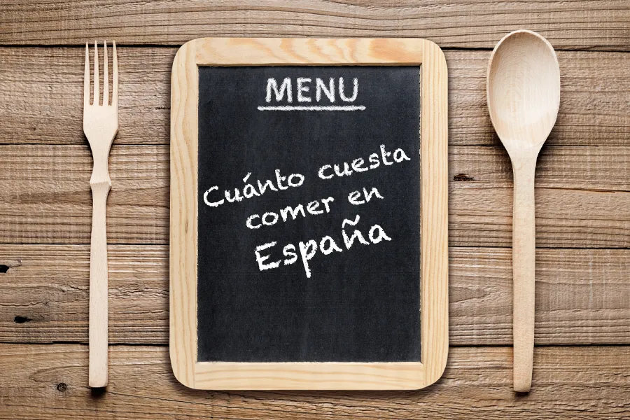 Cuanto cuesta comer de menú en España